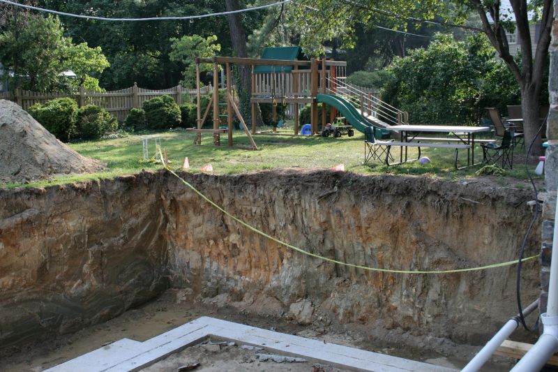 Excavation in Progress